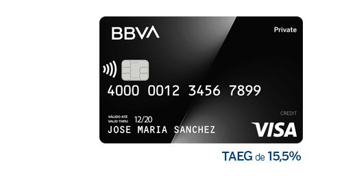 Cartão de Crédito BBVA Private